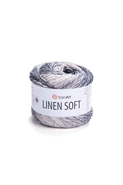 Thezuffy Yarnart Soft Linen Εποχιακή Μπλούζα και Ζακέτα - 7406