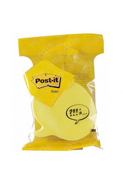 3M Post-it Speech Bubble Shaped Sticky Note Paper 75 Pieces