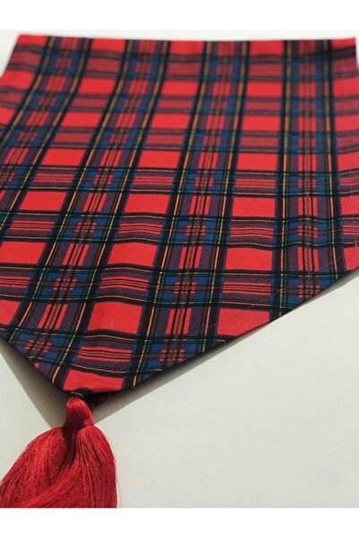 Livessa Home Plaid Pattern Runner