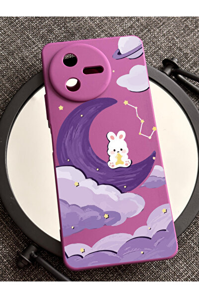 enfein Casper VİA A40 İle Uyumlu Telefon Kılıfı DSN01 Şık ve Koruyucu Desenli...