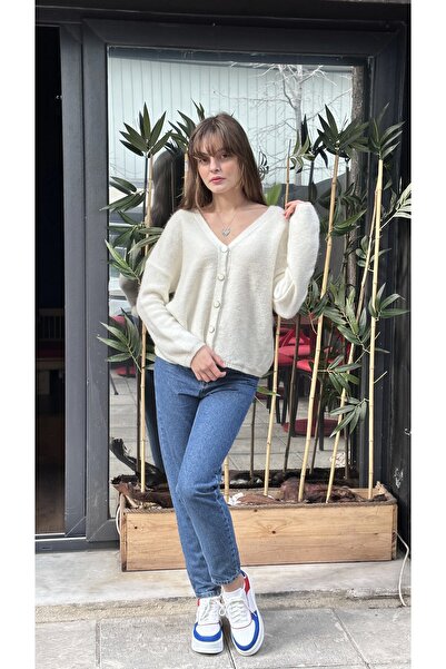 ayakuydur Kadın Pembe Triko Hırka