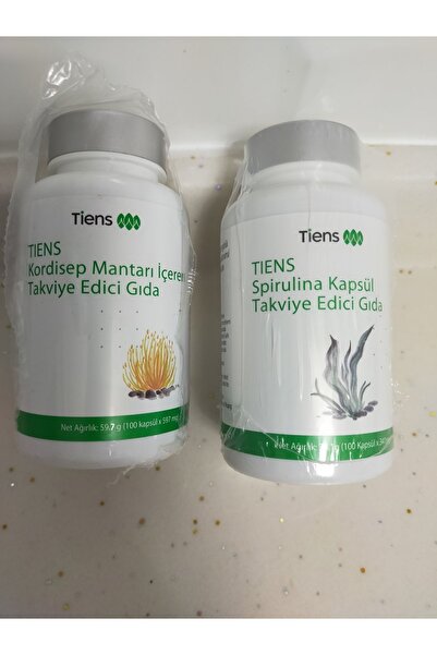 Tiens set (Kordisep mantarı+siprulina)