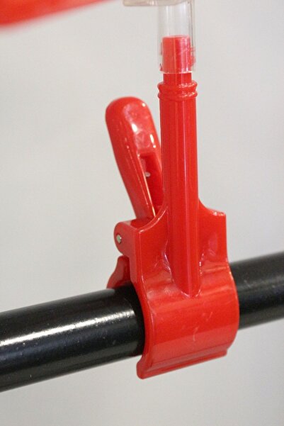 Acar Raf Ürün Tanıtım Çerçevesi Plastik Ve Mandallı Fiyat Etiketliği A4 Çerçeve Kırmızı