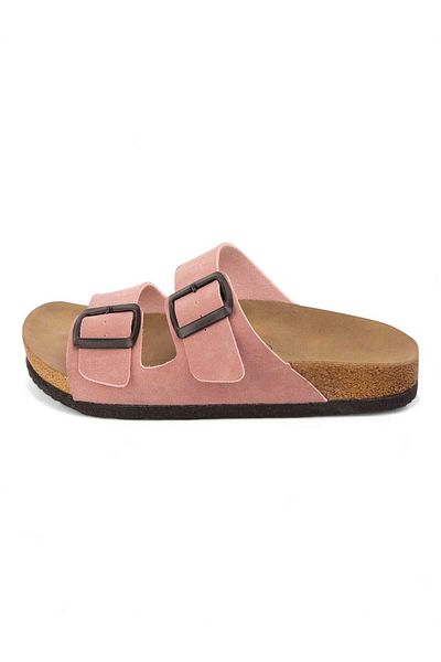 Lideral Unisex Children and Youth Slippers - Orthopedic Sole, Double Banded Buckle, Daily Comfortable Home & Outdoor Slippers