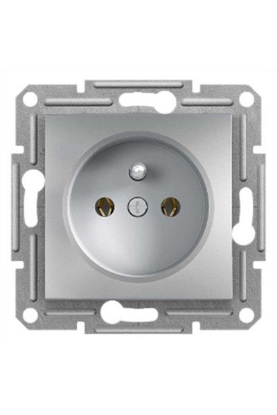 Schneider Electric شنايدر إيف2800161 مقبس Asfora Ups من الألومنيوم (بدون إطار)