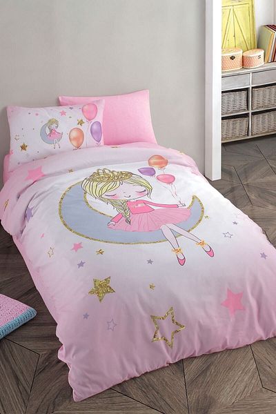 Örtüm Ayperi 3D Digital Printed Single Sleeping Set