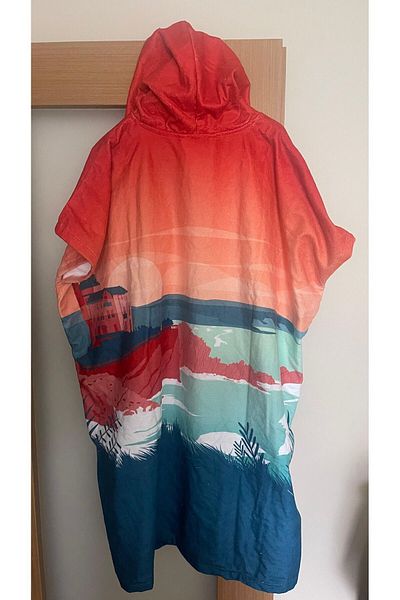 SOLENROSA Πετσέτα Surf Towel Poncho Πετσέτα παραλίας