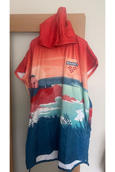 SOLENROSA Πετσέτα Surf Towel Poncho Πετσέτα παραλίας