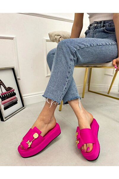 EGA Fuchsia Laydy Women's Slippers - Sober Buckle