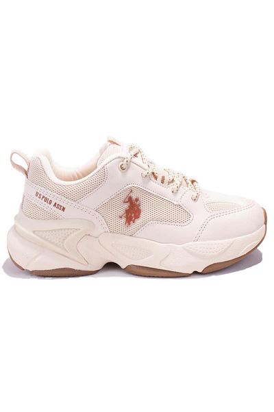 U.S. Polo Assn. ΒΑΣΗ. Polo Assn Beige Orthopedic Γυναικεία Αθλητικά Παπούτσια - Ίσως