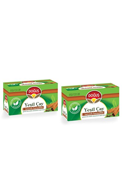 Doğuş Doğuş Yeşil Çay Tarçın Karanfilli 20li X 2 Adet