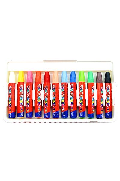 Gen-Of 12-piece Dry Paint and Pastel Paint Set - Felt-pen Included