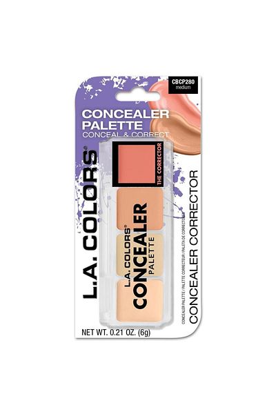 L.A Colors Medium Concealer Pallet -81555732806