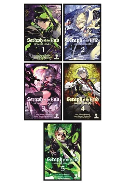 Kurukafa Yayınları Seraph Of The End-kıyamet Meleği 1-2-3-4 Ve 5inci Kitaplar...
