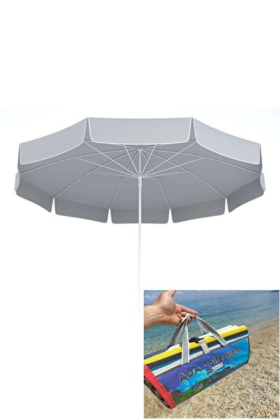 Zey Camping Zeycamping 200cm Plaj Balkon Bahçe Semşiyesi Ve 2x1.5 Metre Çanta...