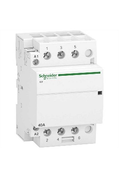 SCHNEIDER A9C20843 Contactor Ict - 3 Pole - 40 a - 220..240 V Ac