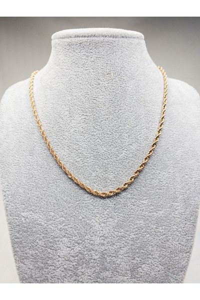stainless steell Stainless Steel Twist Necklace