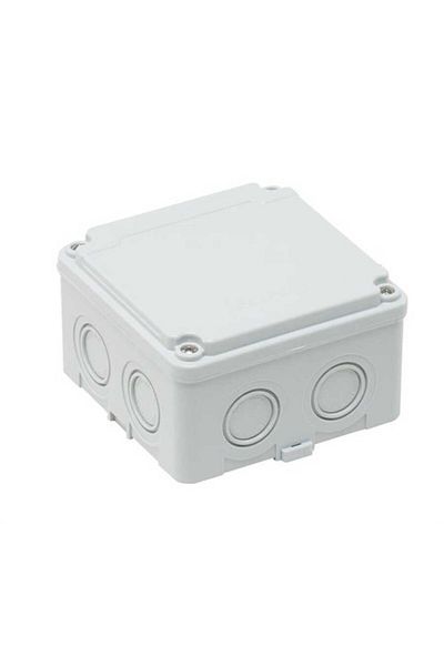 Mete Enerji 40201005 110x110x65 Thermoplastic Junction Box Gray