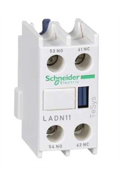 Schneider Electric LADN11 - Tesys D - Yardımcı Kontak Bloğu - 1 Na + 1 Nk - V...