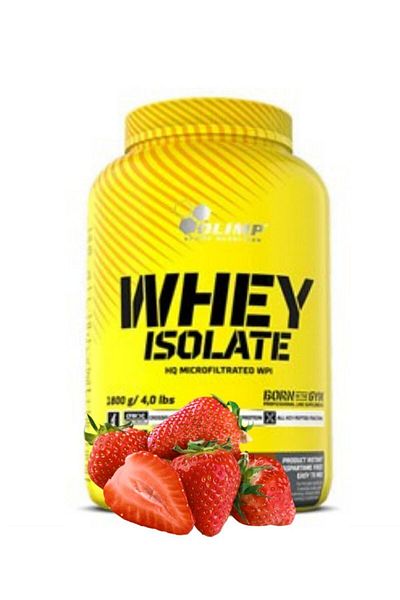 Olimp Strawberry Whey Protein Isolate - 1800g