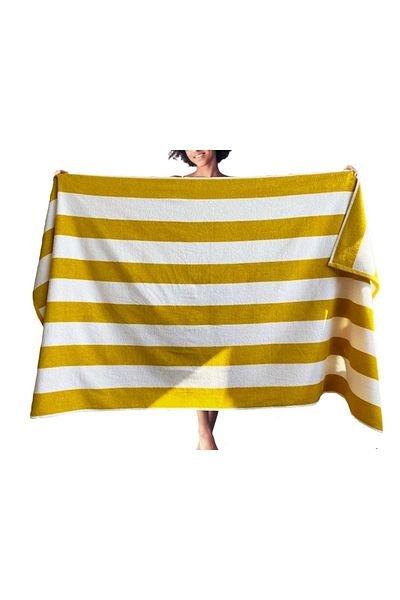 CottonTherapy منشفة حمام للشاطئ مقاس 100x200 سم من فلاج، 100% قطن