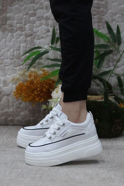 M.P. M.P 241 1664 Premıum Rahat Orijinal Ürün Kalın Taban Sneaker Kadın Ayakkabı