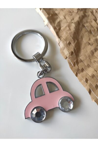 Stone Model Car Keychain