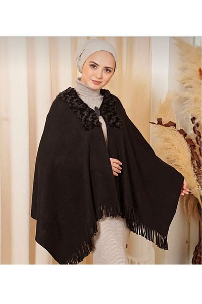 eslem butik Χειμερινό και εποχιακό γούνινο σάλι ώμου