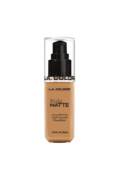 L.A Colors La Colors Truly Matte Foundation-warm Honey 40ml