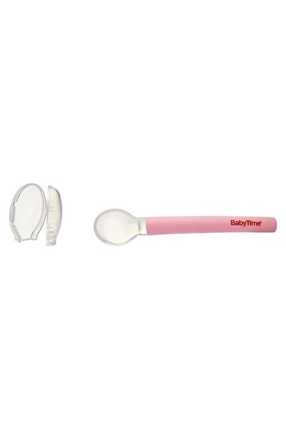 Babytime Silikon Mama Kaşığı Bt112-pembe