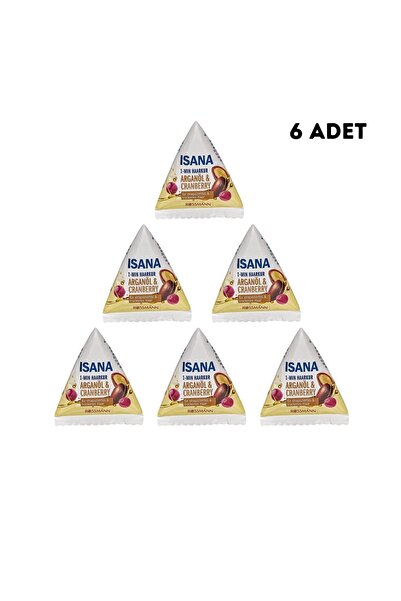 ISANA Rossman Saç Bakım Kürü Argan Yağı 25ml × 6 Adet