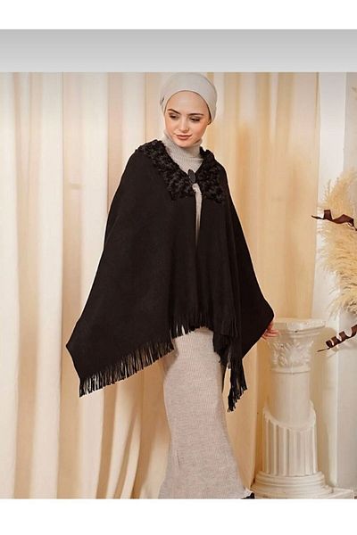 eslem butik Χειμερινό και εποχιακό γούνινο σάλι ώμου