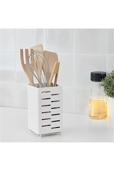 IKEA Avsteg White Cutlery Holder White 18 Cm
