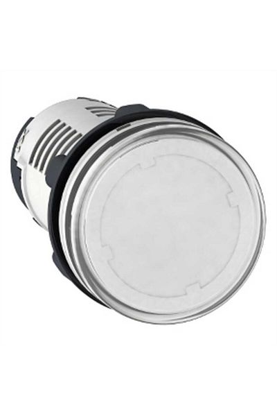 Schneider Electric Round Pilot Light Ø 22 - Colorless - Integrated LED - 24 V - Screw Clamp Terminal Xb7ev07bp
