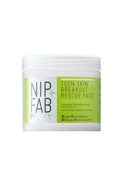 NIP+FAB Teen Skin Face Pad for Spotted and Problematic Skin 80ml