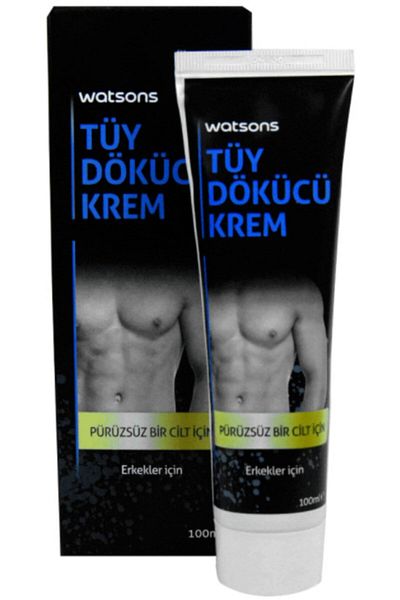 Watsons 100 ml Men's Cream Hair Remover