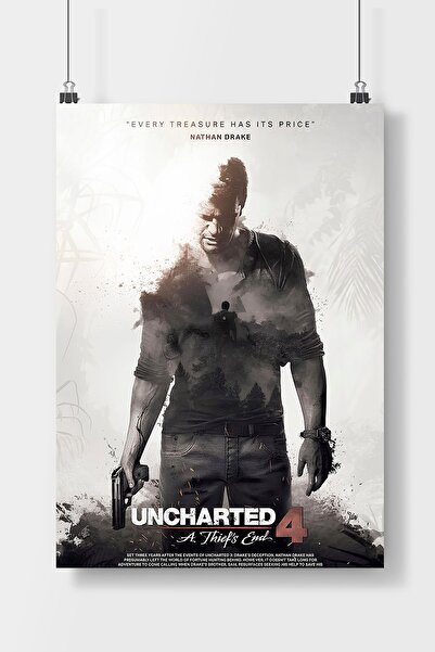 Luna Marissa Uncharted 4 Oyun  Poster Çerçevesiz Duvar Posteri