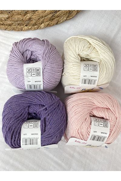 Mai Handmade Premium Amigurumi Thread And Punch Thread Baby Soft Cotton