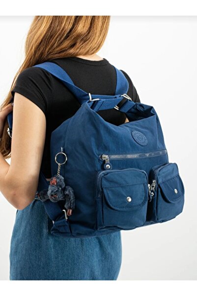 CKN حقيبة ظهر وحقيبة كتف نسائية من قماش الكلنكر غير المؤثر بالماء