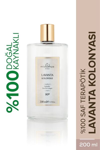 MİSBAHÇE Lavanta Kolonyası 200 Ml