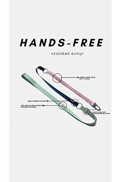 Jimi pet Oslo Hands-Free Eller Serbest Gezdirme Kayışı