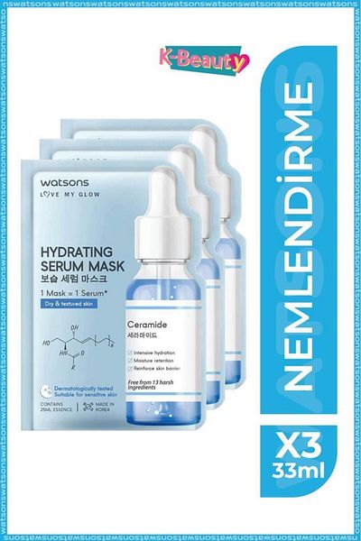 Watsons Hydrating Serum Mask Set of 3