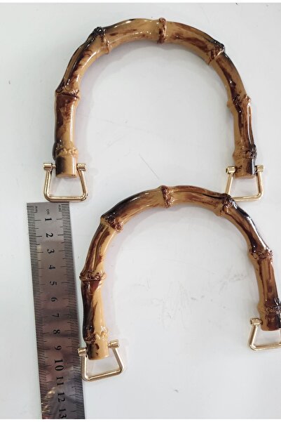 fundahobi Чанта с U-образна дръжка от бамбук, 1 чифт