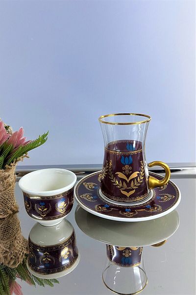 DECOSTYLE 18 Piece Tea and Mirra Set