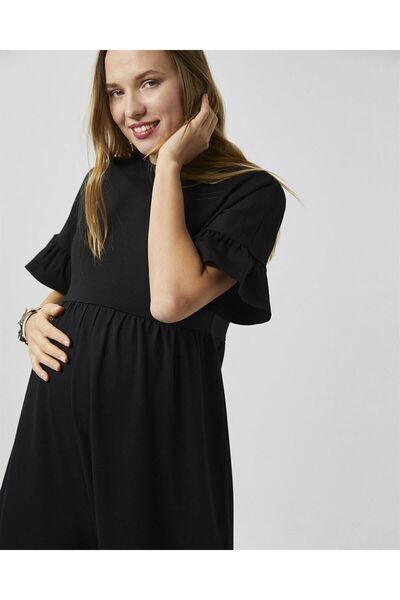 Style The Bump Lilyana Blk Jumpsuit