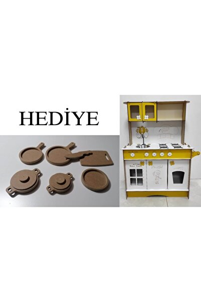 EMRİN AHŞAP OYUNCAK VE HEDİYELİK EŞYA Sürpriz Hediyeli Büyük Ahşap Oyuncak Mu...