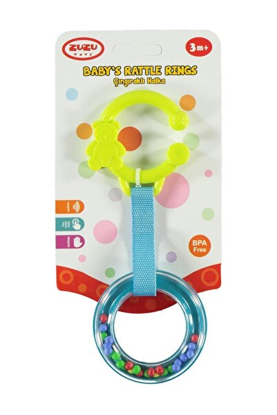 Zuzu Toys Oyuncak Çıngıraklı Halka (karışık Renk 1 Adet) Zuzu-04122