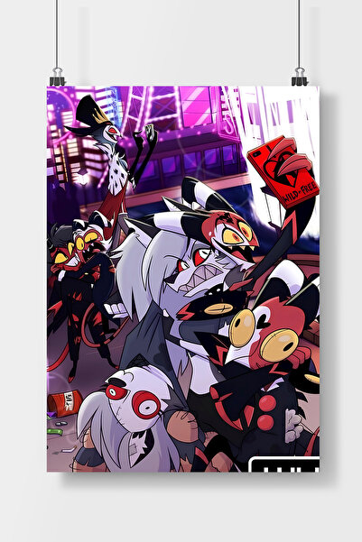 Luna Marissa Helluva Boss Dizi Poster Çerçevesiz Duvar Posteri