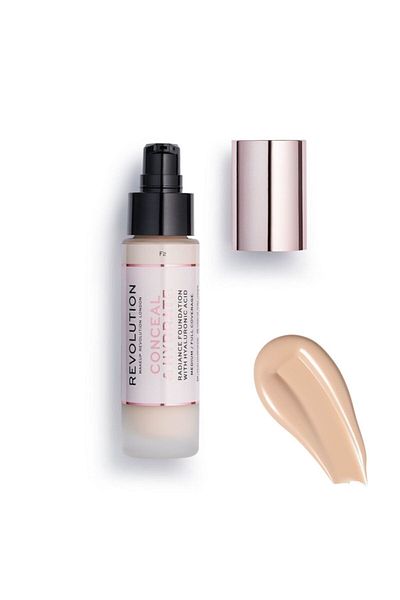 Revolution Conceal &hydrate Radiance Foundation F/2 -5057566108423