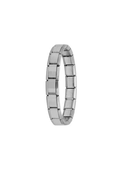 NİSHLOVE Unisex Italian Charm Bracelet Stainless Steel Bracelet